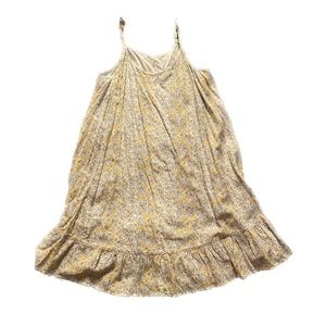 Wild Fable size Small yellow and blue Floral mini dress